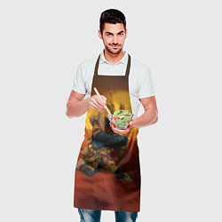 Фартук кулинарный Шадоу Шаман, цвет: 3D-принт — фото 2