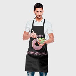 Фартук кулинарный Donuts, цвет: 3D-принт — фото 2