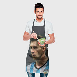 Фартук кулинарный Leo Messi, цвет: 3D-принт — фото 2