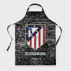 Фартук кулинарный Атлетико Мадрид, цвет: 3D-принт