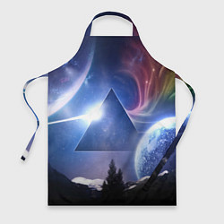 Фартук кулинарный Pink Floyd: Space, цвет: 3D-принт