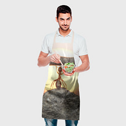 Фартук кулинарный Муравей-силач, цвет: 3D-принт — фото 2