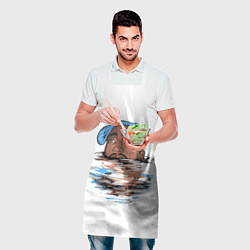 Фартук кулинарный Shakur Drowns, цвет: 3D-принт — фото 2