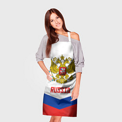 Фартук кулинарный Russia Hockey Team, цвет: 3D-принт — фото 2