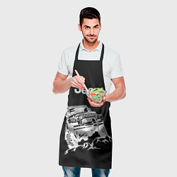 Фартук кулинарный Jeep, цвет: 3D-принт — фото 2