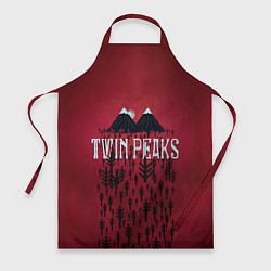 Фартук кулинарный Twin Peaks Wood, цвет: 3D-принт