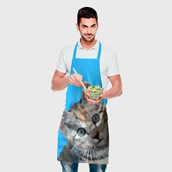 Фартук кулинарный Котик, цвет: 3D-принт — фото 2