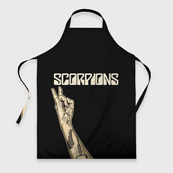 Фартук кулинарный Scorpions Rock, цвет: 3D-принт