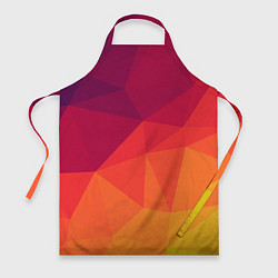 Фартук кулинарный Background geometric, цвет: 3D-принт