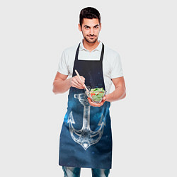 Фартук кулинарный Символ якоря, цвет: 3D-принт — фото 2