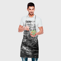 Фартук кулинарный Краска и потертости!, цвет: 3D-принт — фото 2