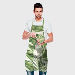 Фартук кулинарный Тропический папоротник, цвет: 3D-принт — фото 2