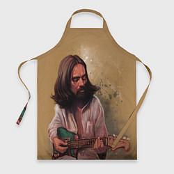 Фартук кулинарный George Harrison: Guitarist, цвет: 3D-принт