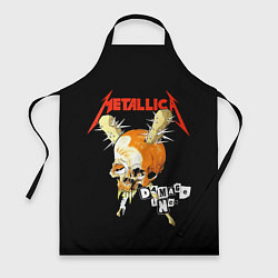 Фартук Metallica - orange skull