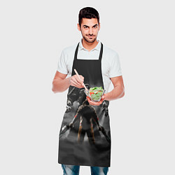 Фартук кулинарный Wolfenstein Battle, цвет: 3D-принт — фото 2