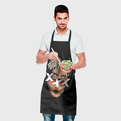 Фартук кулинарный XXXTentacion Head, цвет: 3D-принт — фото 2