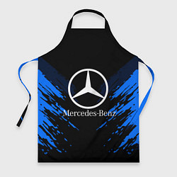 Фартук кулинарный Mercedes-Benz: Blue Anger, цвет: 3D-принт