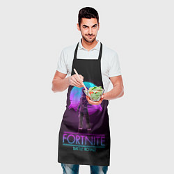Фартук кулинарный Fortnite: Retro Battle Royale, цвет: 3D-принт — фото 2