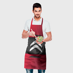 Фартук кулинарный Citroen Sport, цвет: 3D-принт — фото 2
