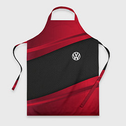Фартук кулинарный Volkswagen: Red Sport, цвет: 3D-принт