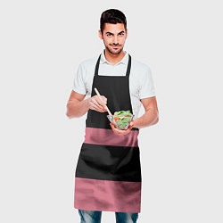 Фартук кулинарный Black Pink: Logo, цвет: 3D-принт — фото 2