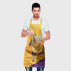 Фартук кулинарный LeBron James: NBA Star, цвет: 3D-принт — фото 2