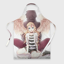 Фартук кулинарный Angels of Death, цвет: 3D-принт