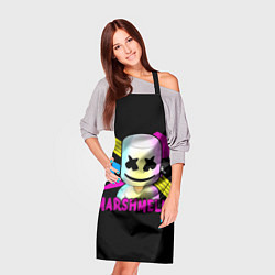 Фартук кулинарный Marshmello DJ, цвет: 3D-принт — фото 2