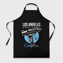 Фартук кулинарный Los Angeles Street Games, цвет: 3D-принт