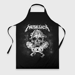 Фартук кулинарный Metallica XXX, цвет: 3D-принт