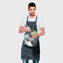 Фартук кулинарный Angling Times, цвет: 3D-принт — фото 2