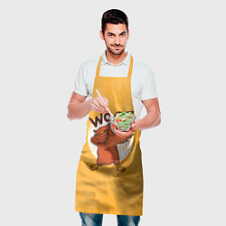 Фартук кулинарный Woot Dab, цвет: 3D-принт — фото 2