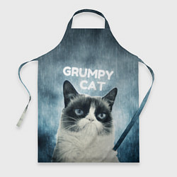 Фартук кулинарный Grumpy Cat, цвет: 3D-принт