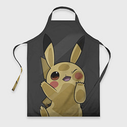 Фартук кулинарный Pikachu, цвет: 3D-принт