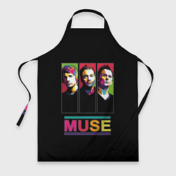 Фартук кулинарный Muse pop-art, цвет: 3D-принт