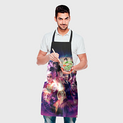 Фартук кулинарный Доктор Кто, цвет: 3D-принт — фото 2