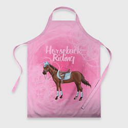 Фартук кулинарный Horseback Rading, цвет: 3D-принт