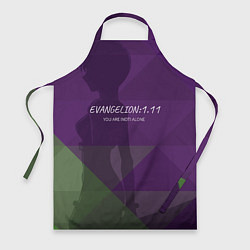 Фартук кулинарный Evangelion: 111, цвет: 3D-принт
