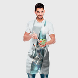 Фартук кулинарный Фехтовальщик, цвет: 3D-принт — фото 2