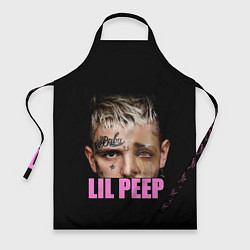 Фартук кулинарный Lil Peep, цвет: 3D-принт