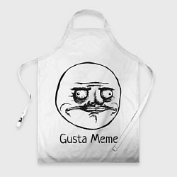 Фартук кулинарный Gusta Meme, цвет: 3D-принт