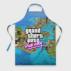 Фартук кулинарный GRAND THEFT AUTO:VICE CITY, цвет: 3D-принт