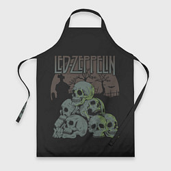 Фартук кулинарный Led Zeppelin, цвет: 3D-принт