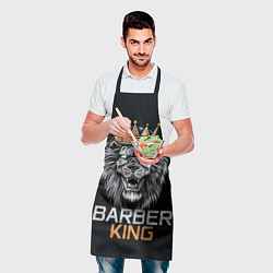 Фартук кулинарный Barber King Барбер Король, цвет: 3D-принт — фото 2