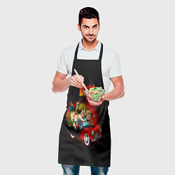 Фартук кулинарный ACDC, цвет: 3D-принт — фото 2