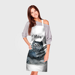 Фартук кулинарный Котик, цвет: 3D-принт — фото 2