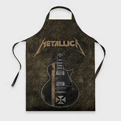 Фартук кулинарный Metallica, цвет: 3D-принт