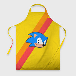 Фартук кулинарный SONIC, цвет: 3D-принт