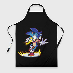 Фартук кулинарный Sonic, цвет: 3D-принт
