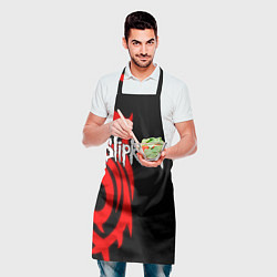 Фартук кулинарный Slipknot 7, цвет: 3D-принт — фото 2